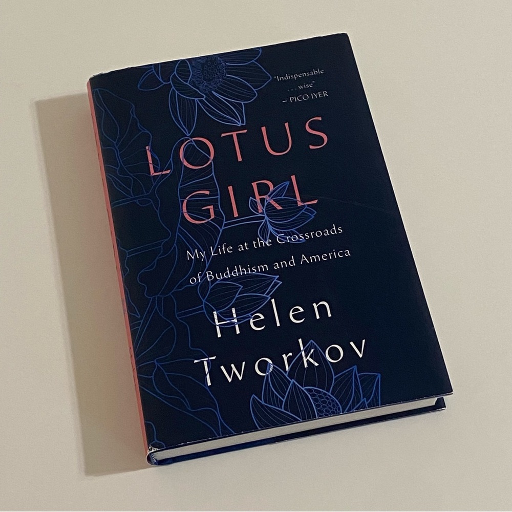 🌻Lotus Girl by Helen Tworkov Blue Hardcover Book with Dust Jacket
